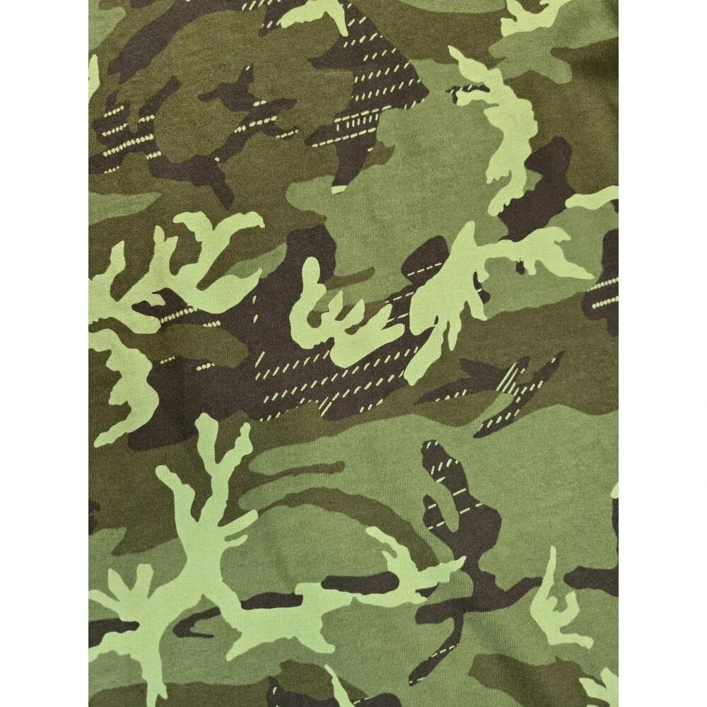Mens The Nike Tee Oklahoma Sooners Camouflage Long Sleeve T Shirt Medium Green